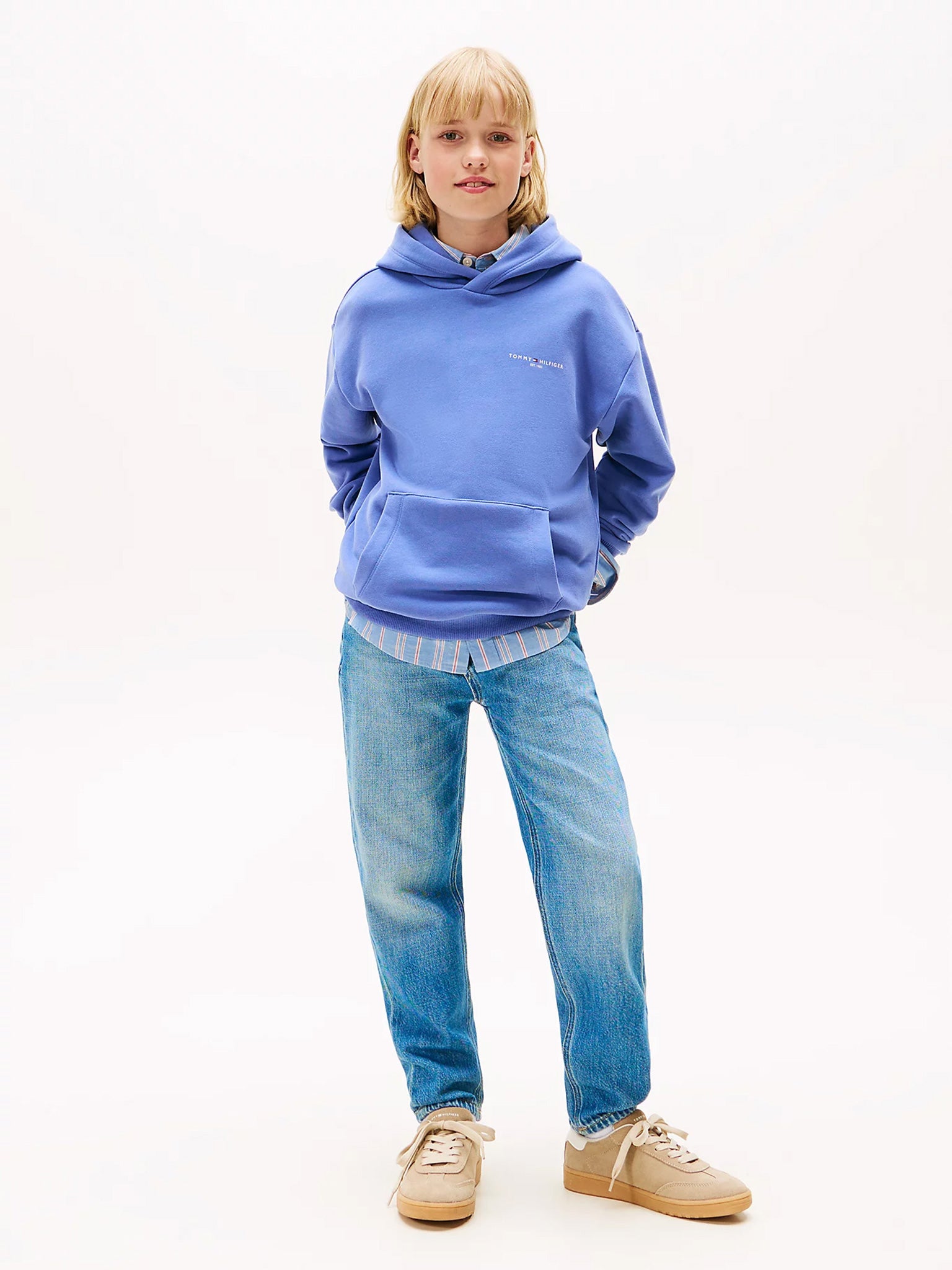 Παιδική μπλούζα φούτερ MINI CORP HOODIE KS0KS00660C6D | KS0KS00660C6D