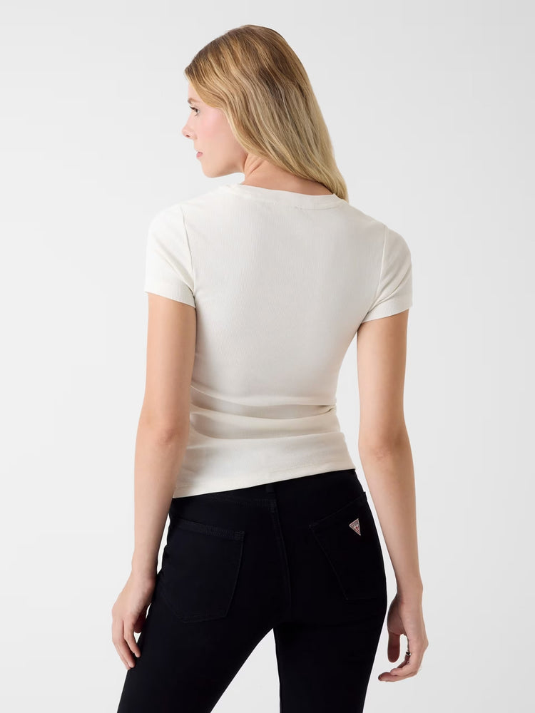 Γυναικεία μπλούζα ριπ | W6RP21KA0H1G053