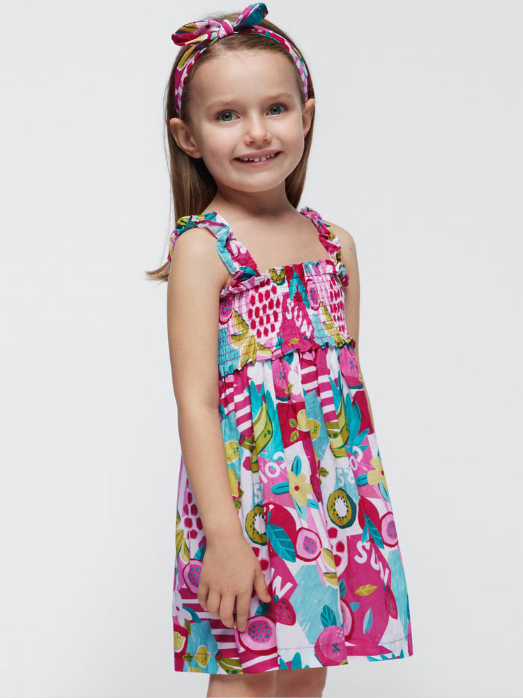 Παιδικό φόρεμα με κορδέλα 24-03947-016 | 24-03947-016