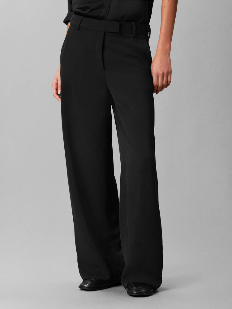 Γυναικείο παντελόνι CLEAN POLY TWILL WIDE LEG PANT LV044H413GUB1 | LV044H413GUB1