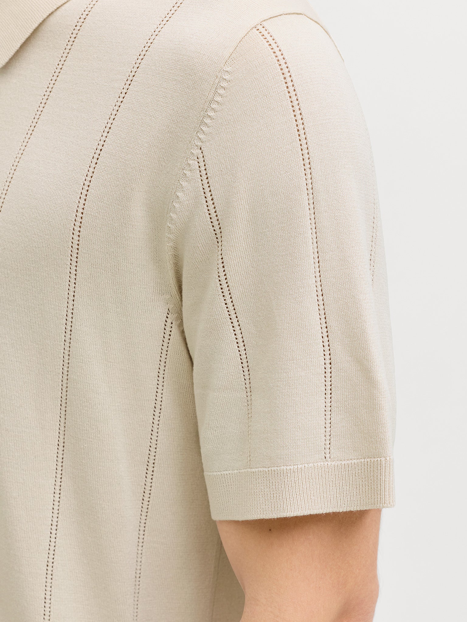 Ανδρικό polo πλεκτό JPRBLAWILLIAM STRUCTURE KNIT POLO 12291042 | 12291042