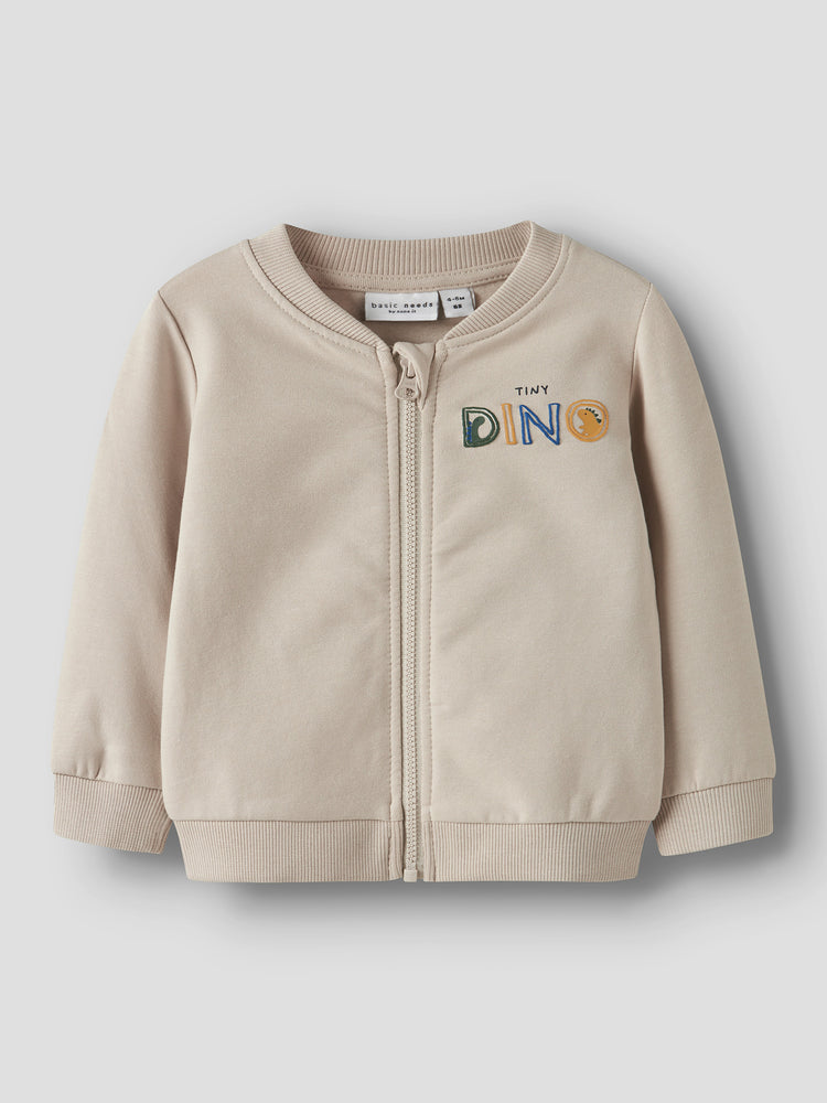 Βρεφική ζακέτα φούτερ NBMVONNE SWEAT CARDIGAN BOX BRU 13226065| 13226065