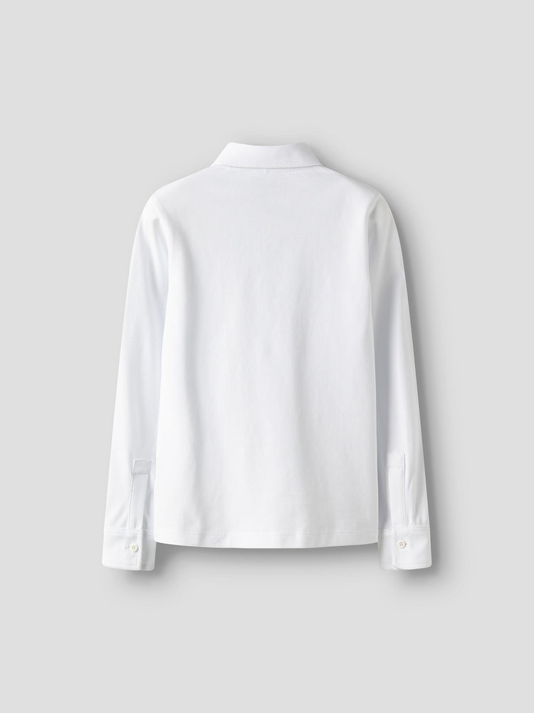 Εφηβικό πουκάμισο NKMRON LS JERSEY SHIRT | 13249227