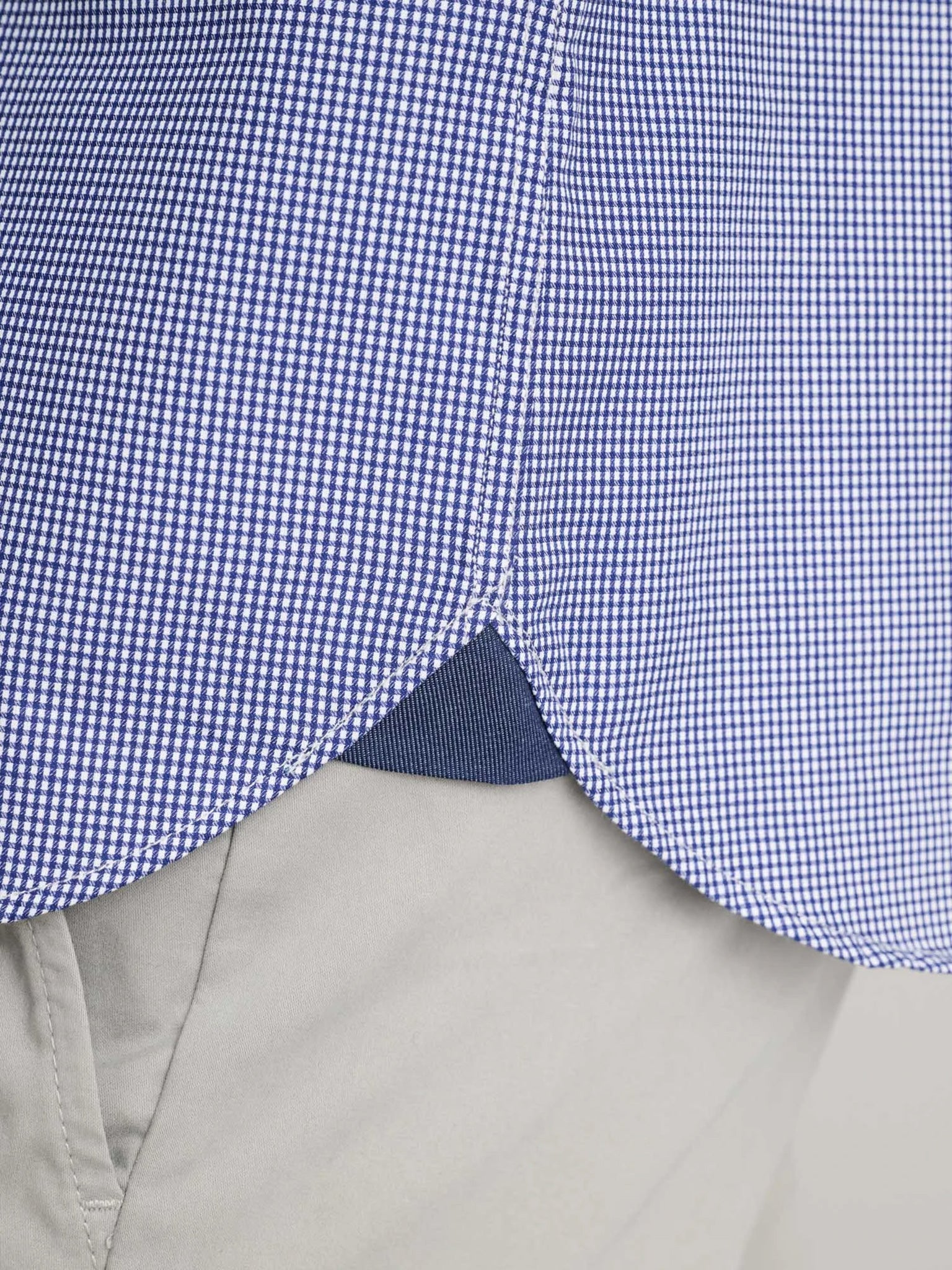 Ανδρικό πουκάμισο dk blue/white  24NG.BX128/1B.4/C | 24NG.BX128/1B.4/C