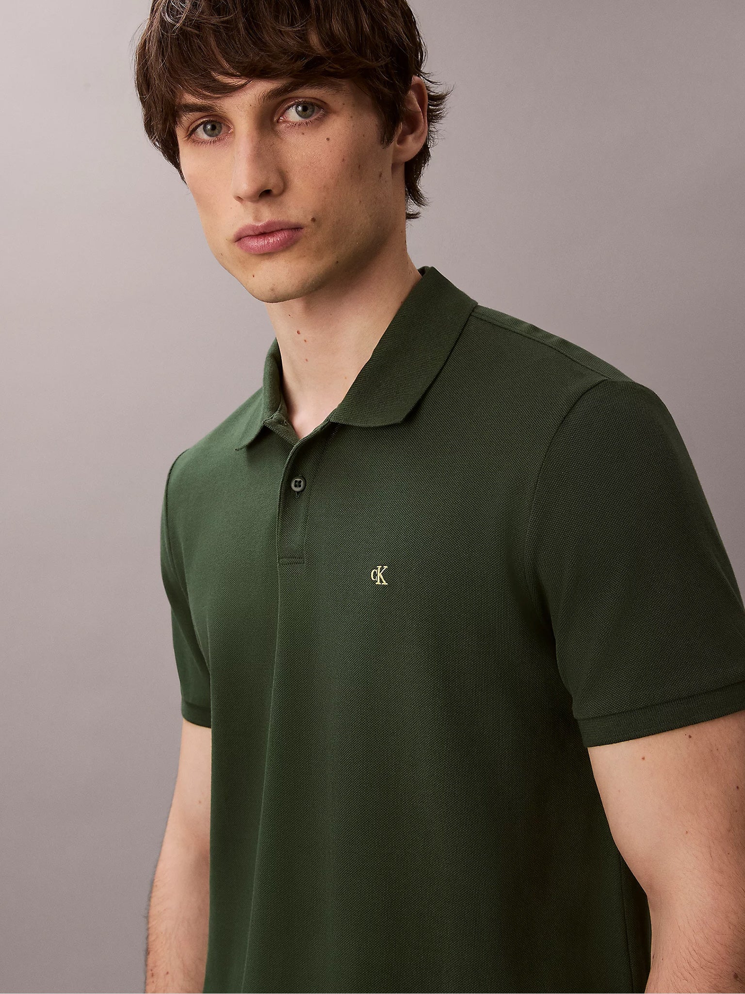 Ανδρικό polo SS CASUAL PIQUE CLASSIC POLO LV040EM269LLG | LV040EM269LLG