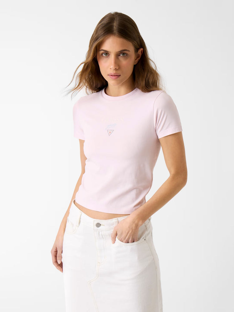 Γυναικείο t-shirt crop W6RI15J1314G491 | W6RI15J1314G491