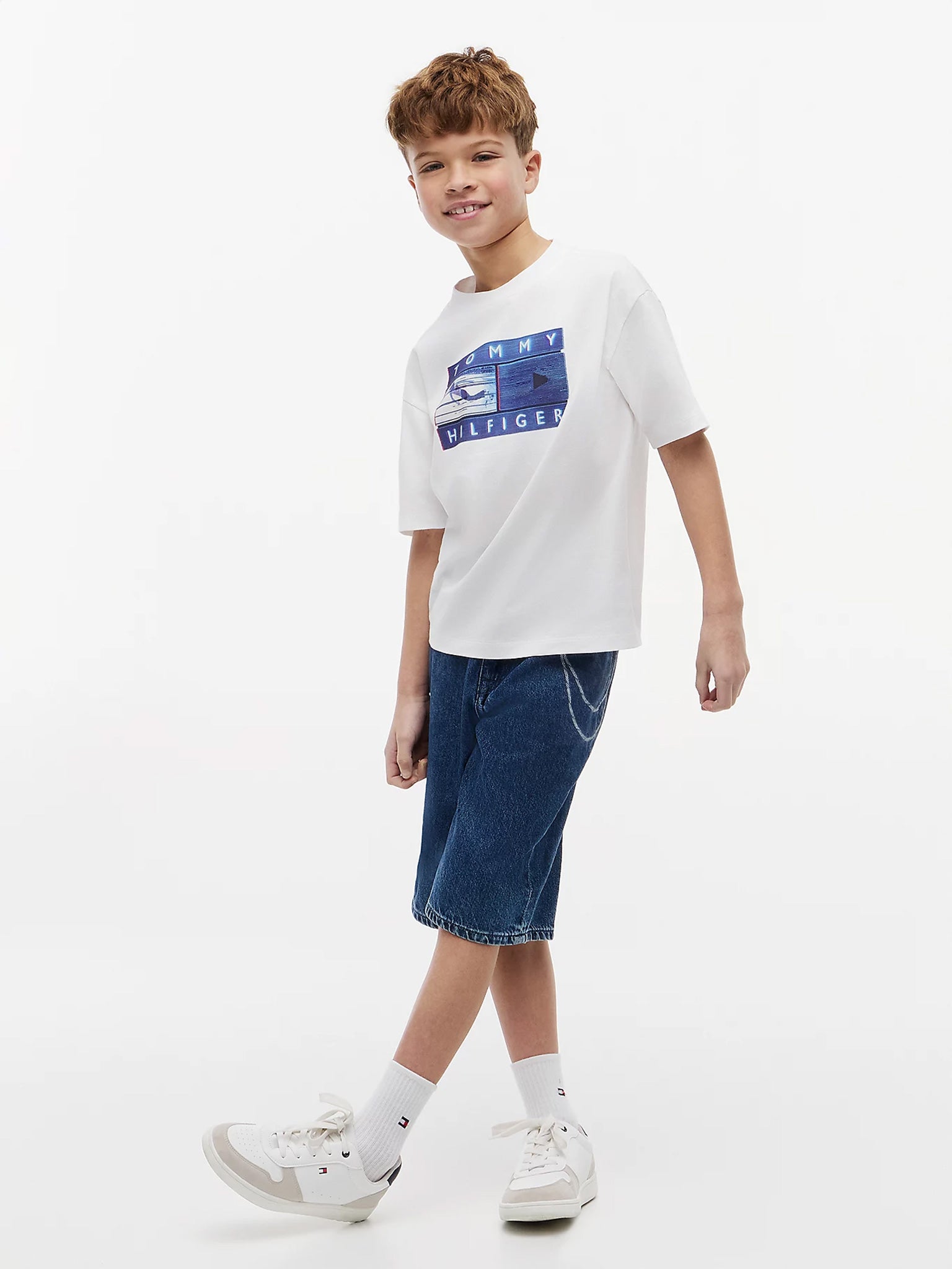 Παιδική μπλούζα SEASONAL GRAPHIC T-SHIRT SS KB0KB10518YBR | KB0KB10518YBR