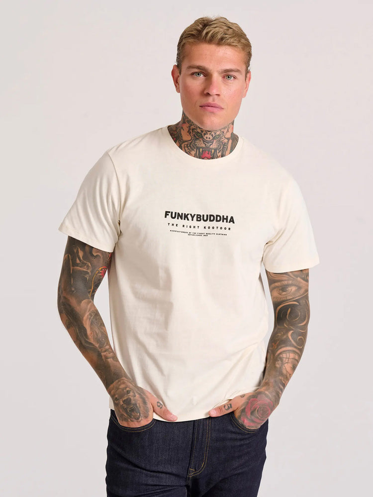 Ανδρικό t-shirt FBM010-005-04 CHALK | FBM010-005-04