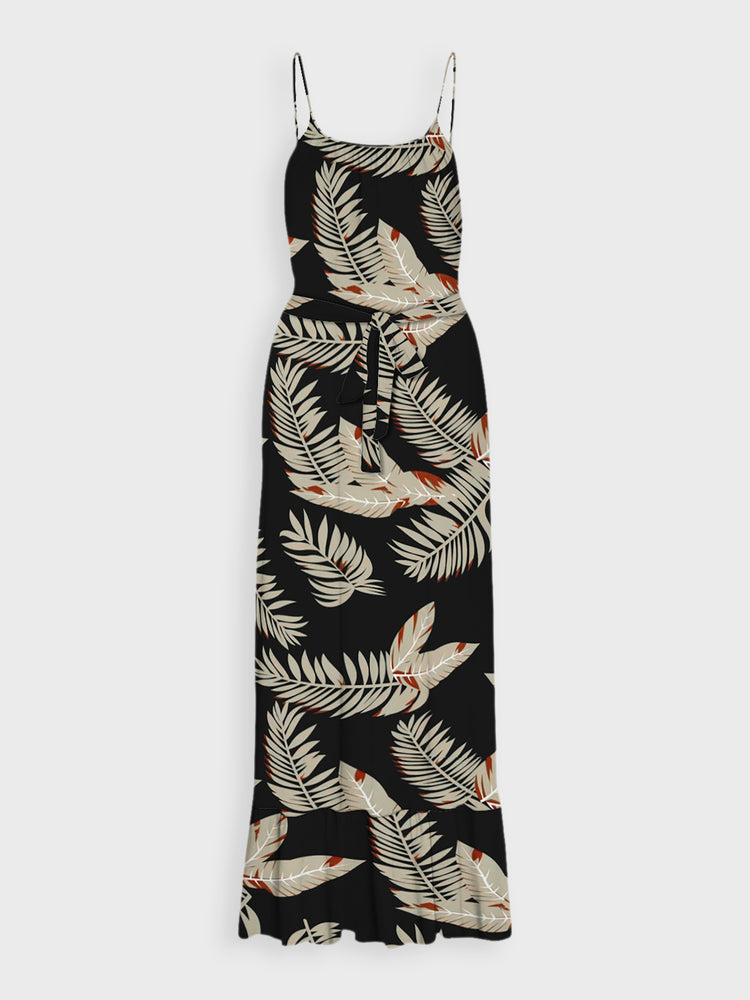 Γυναικείο φόρεμα φύλλα VMEASY JOY 7/8 STRAP DRESS WVN 10286748 | 10286748
