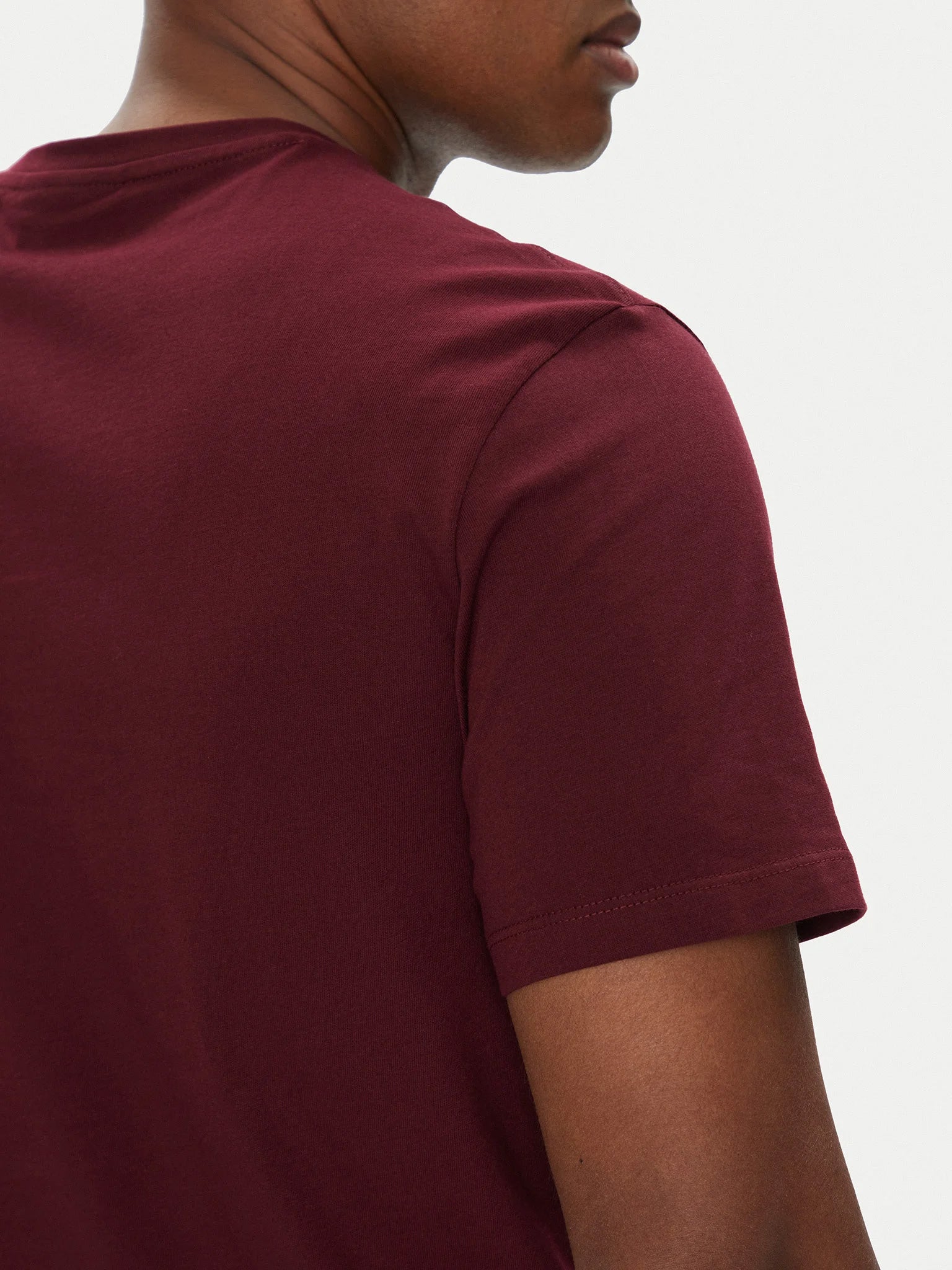 Ανδρικό t-shirt SS SMOOTH CTTN SOLID CREWNK TEE LV040HM265VLP | LV040HM265VLP