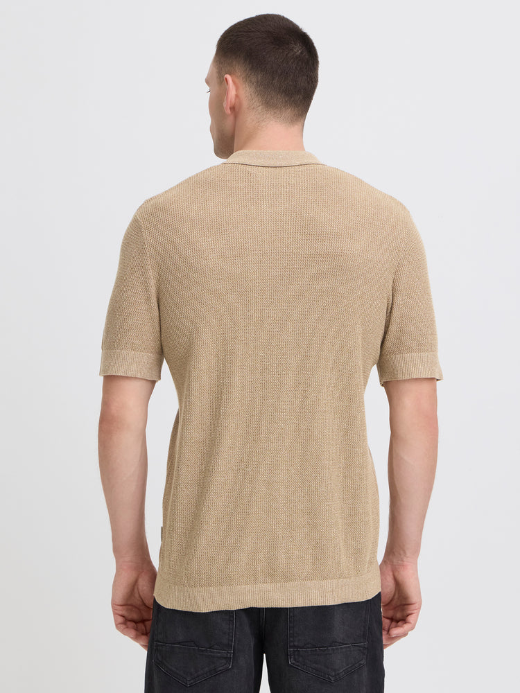 Ανδρική ζακέτα polo πλεκτή BHDITMER POLO CARD 20720737 | 20720737