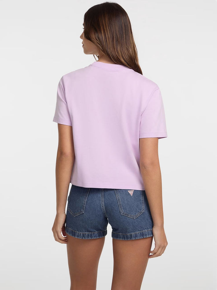 Γυναικείο t-shirt boxy embro logo tee W5RI42K8HM0G487 | W5RI42K8HM0G487