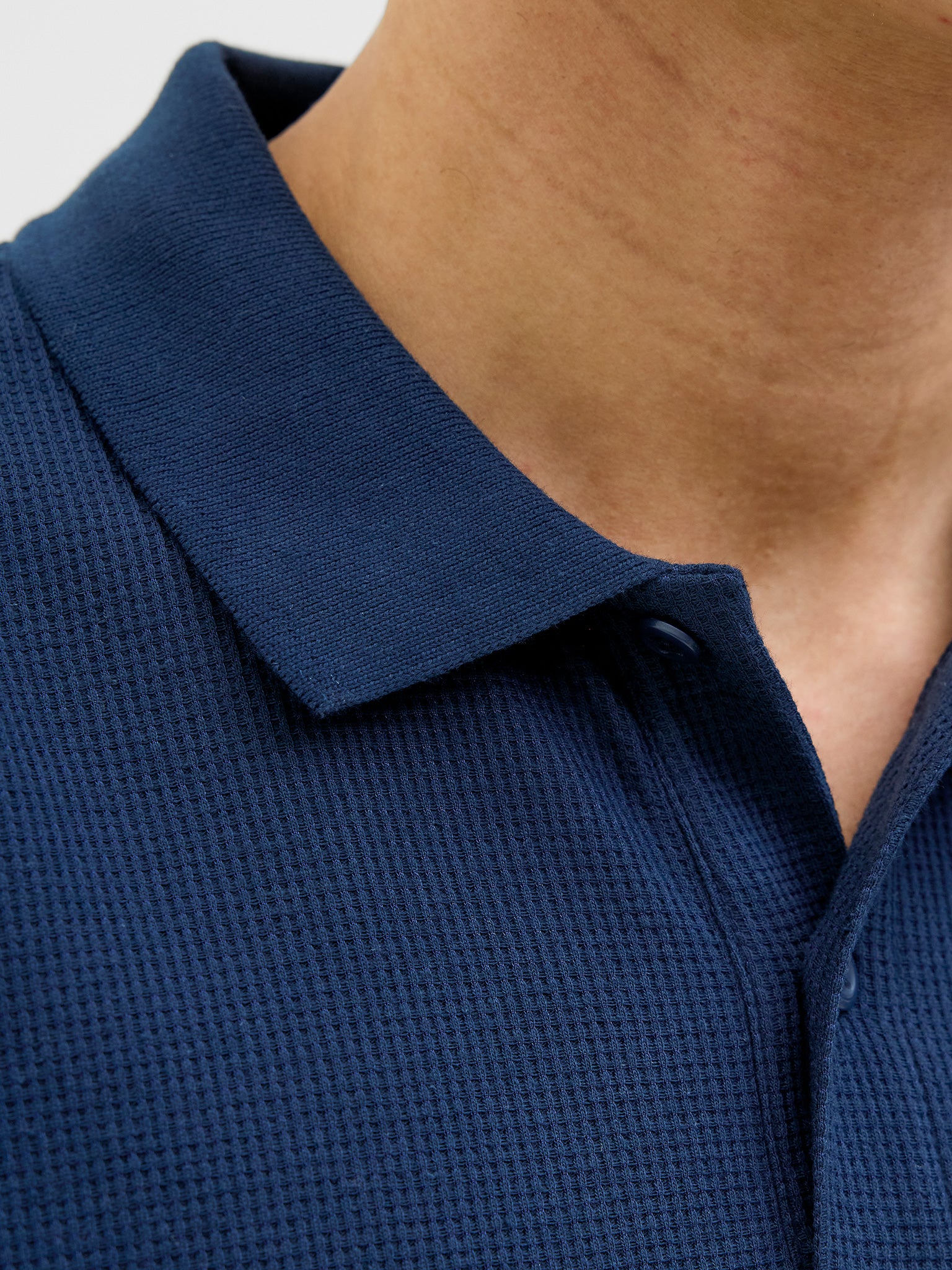 Ανδρικό polo JJEAUSTIN POLO SS NOOS 12268130 | 12268130