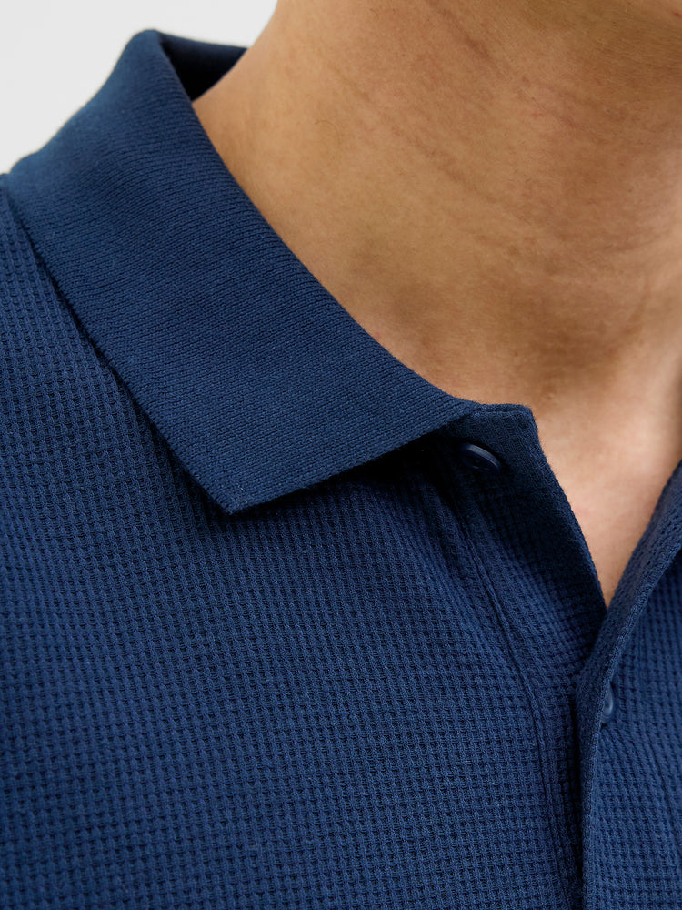 Ανδρικό polo JJEAUSTIN POLO SS NOOS 12268130 | 12268130