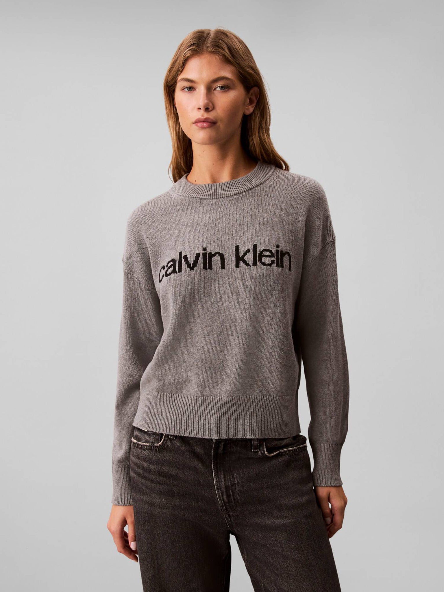 Γυναικεία μπλούζα πλεκτή Cotton Graphic Pullover LV047C311GP7E | LV047C311GP7E