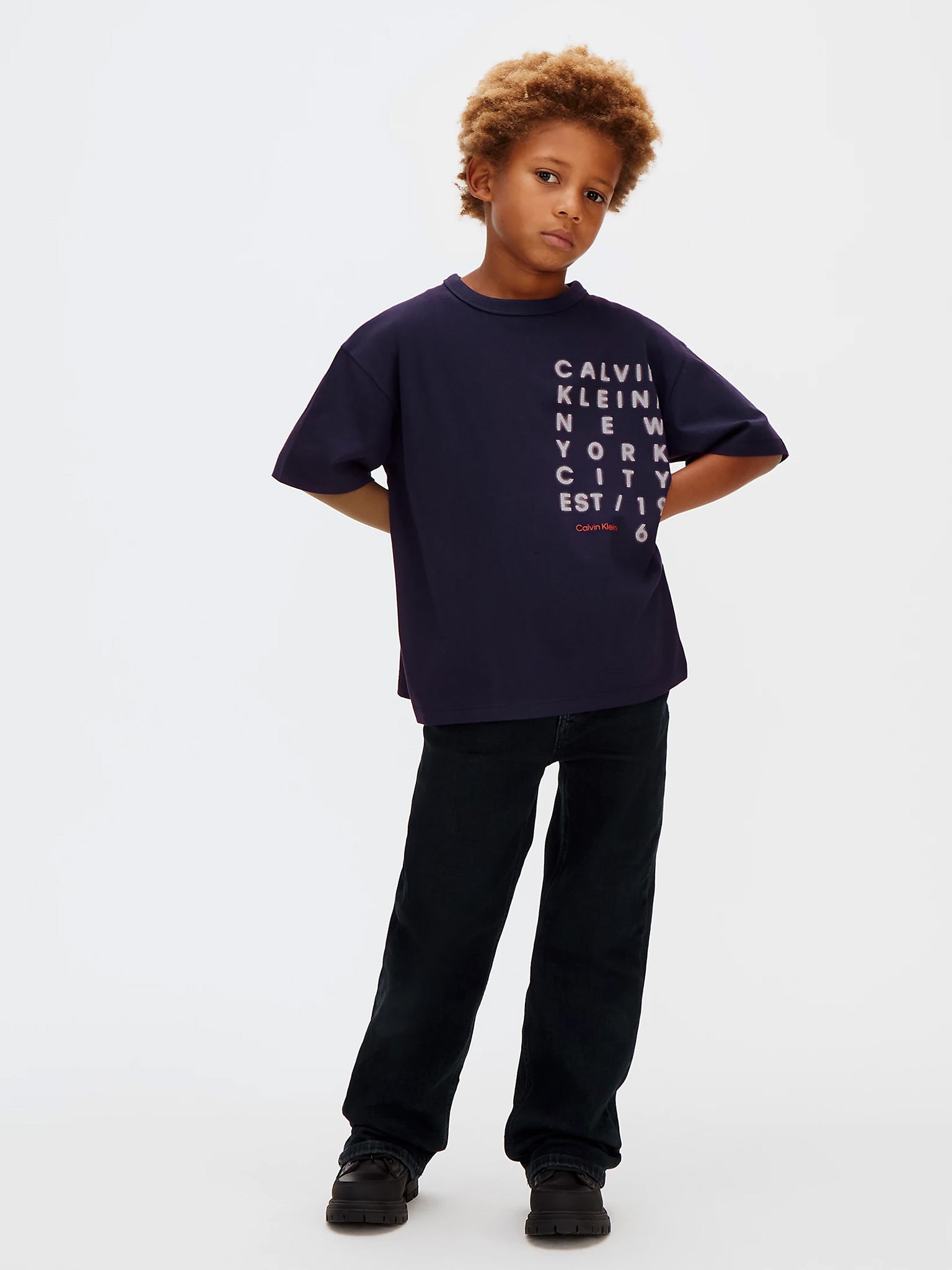 Παιδική μπλούζα μακό SQUARE LOGO T-SHIRT LVCKSJA02BCFE | LVCKSJA02BCFE