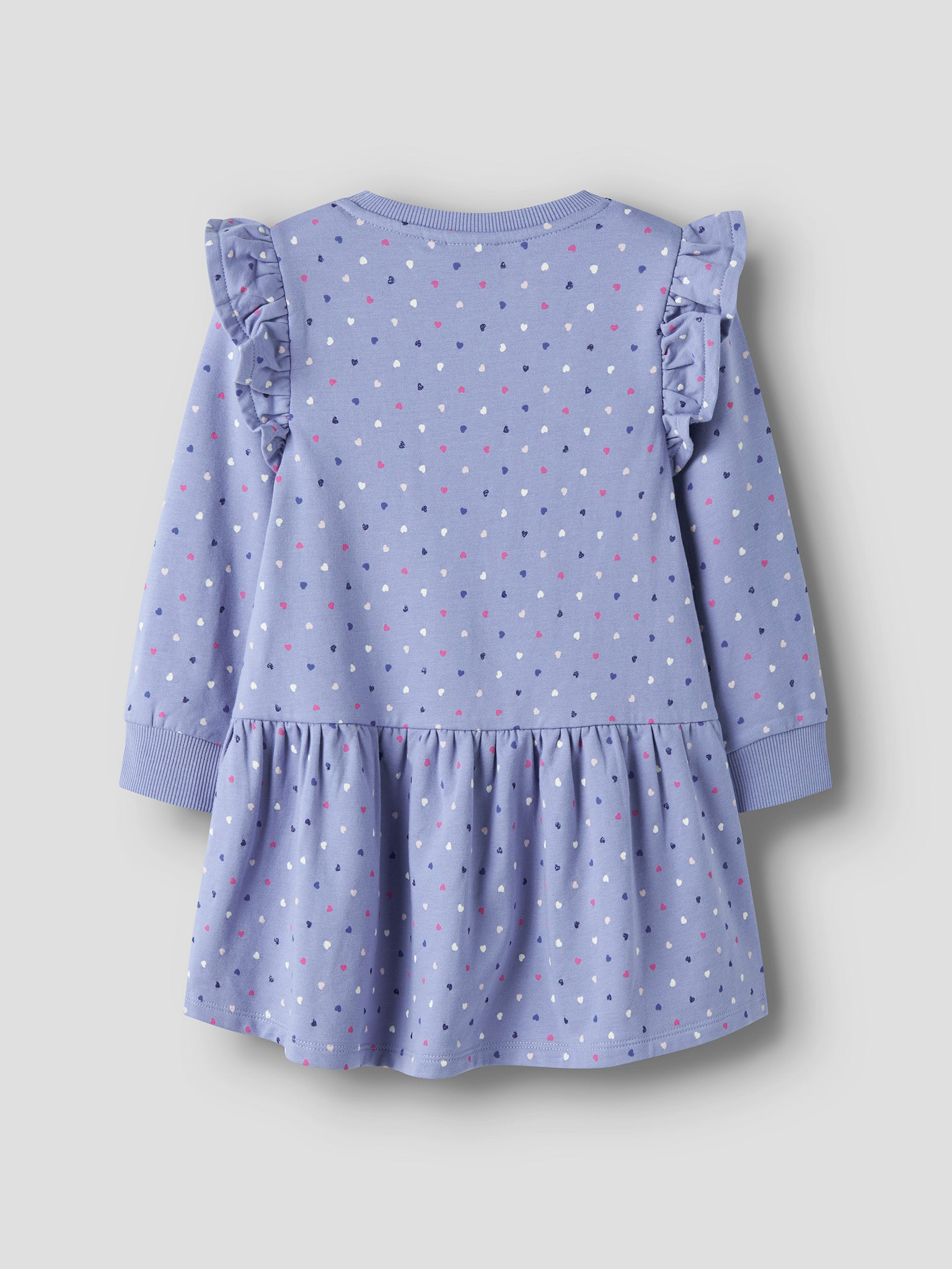 Παιδικό φόρεμα σταμπωτό NMFOEANA LS SWE DRESS BRU 13244982 | 13244982