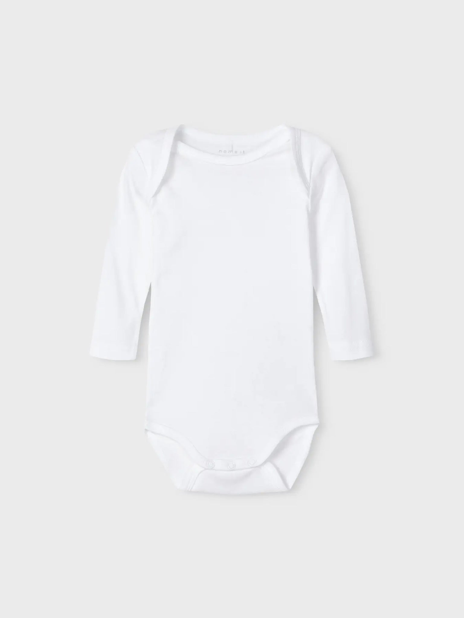 Βρεφικά κορμάκια σετ 3 τεμ NBNBODY 3P LS SOLID NOOS 13248380 | 13248380