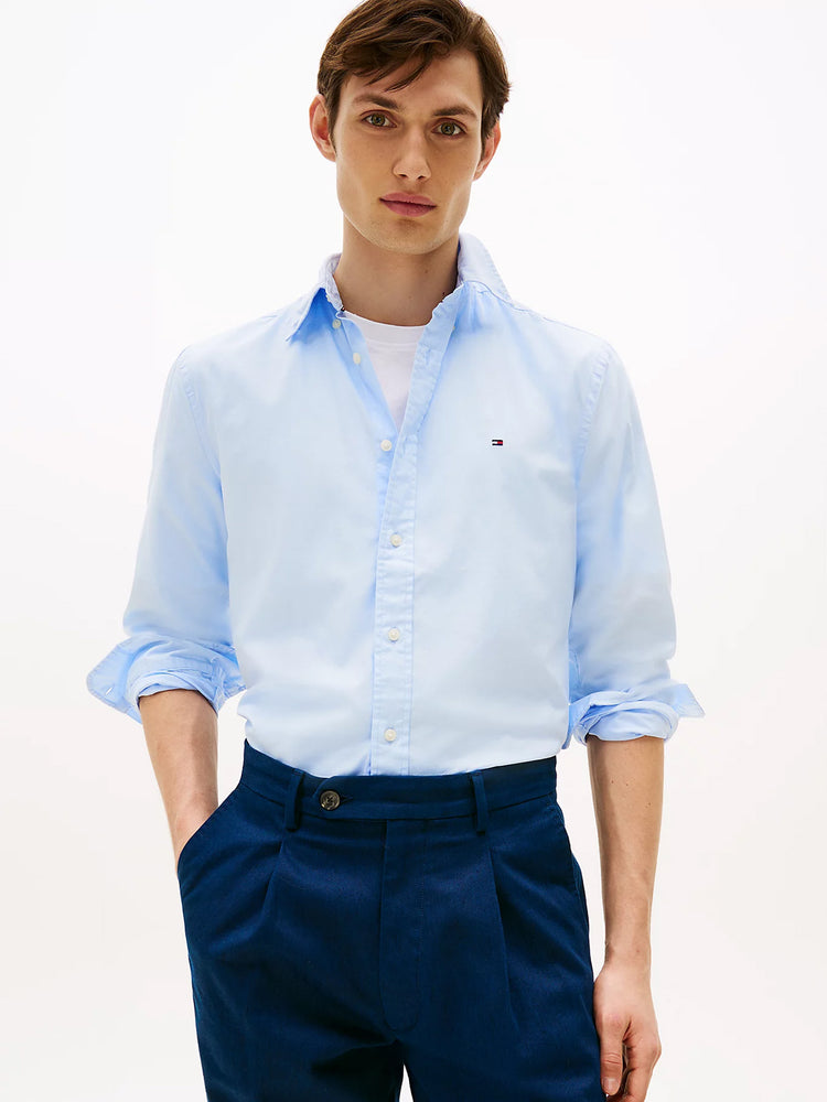 Ανδρικό πουκάμισο CORE FLEX POPLIN SOLID RF SHIRT MW0MW39988C3Q | MW0MW39988C3Q