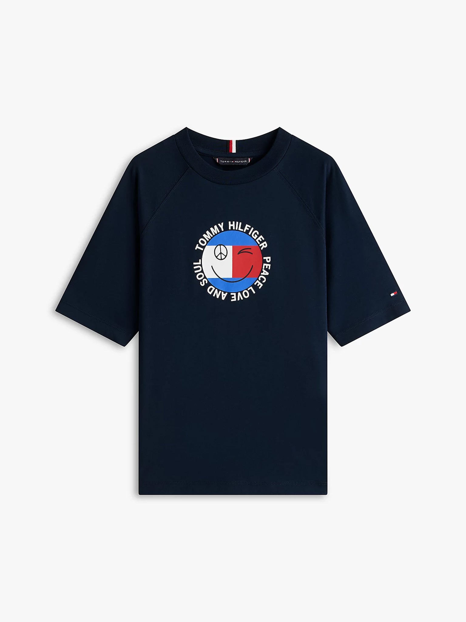 Παιδική μπλούζα μακό FUN FLAG GRAPHIC T-SHIRT KB0KB10269C1G | KB0KB10269C1G