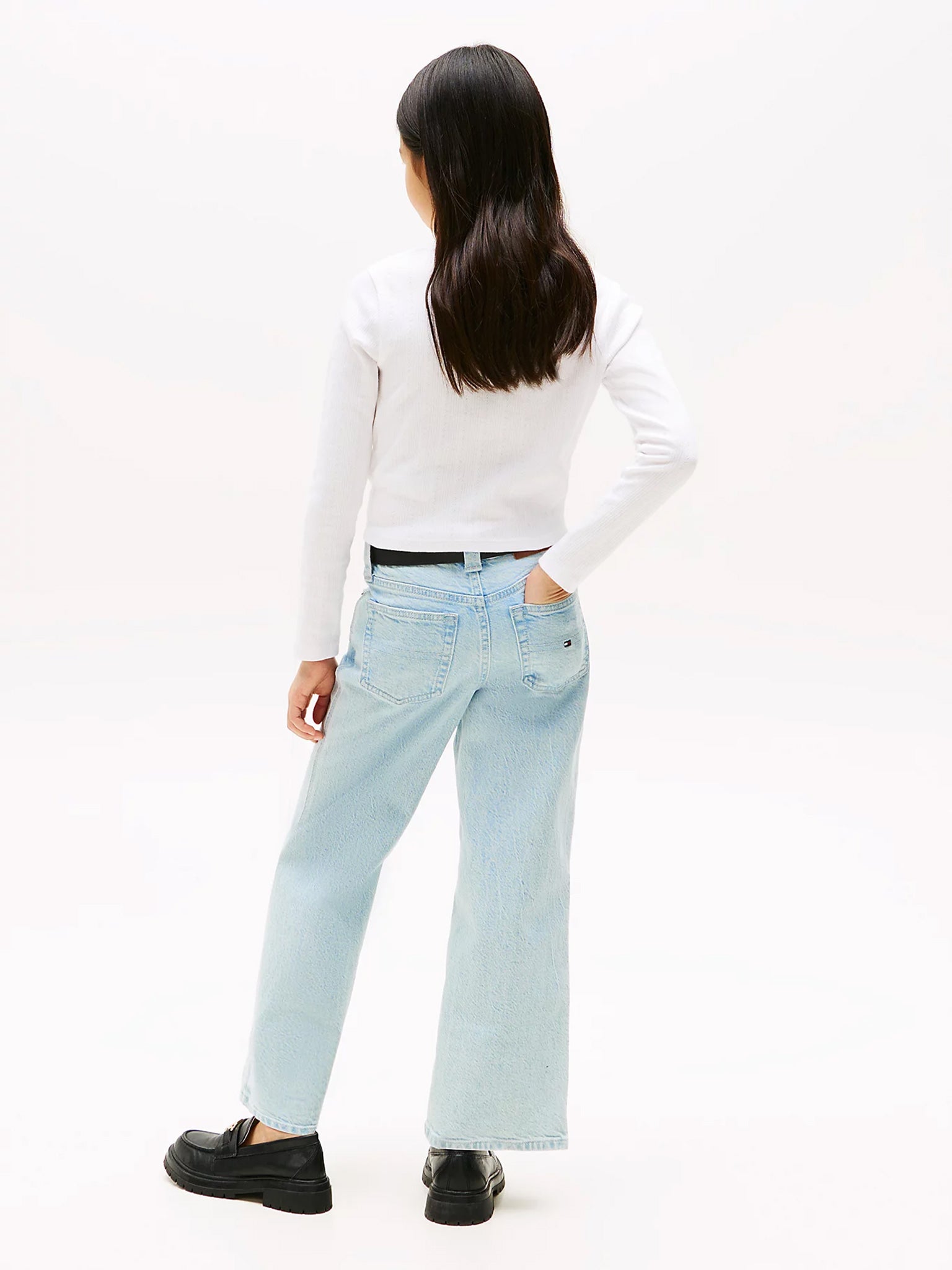 Παιδική μπλούζα ριπ POINTELLE TOP LS KG0KG08631YBR | KG0KG08631YBR