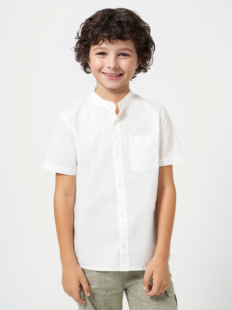 Εφηβικό πουκάμισο μαο Better Cotton 24-06118-078 | 24-06118-078