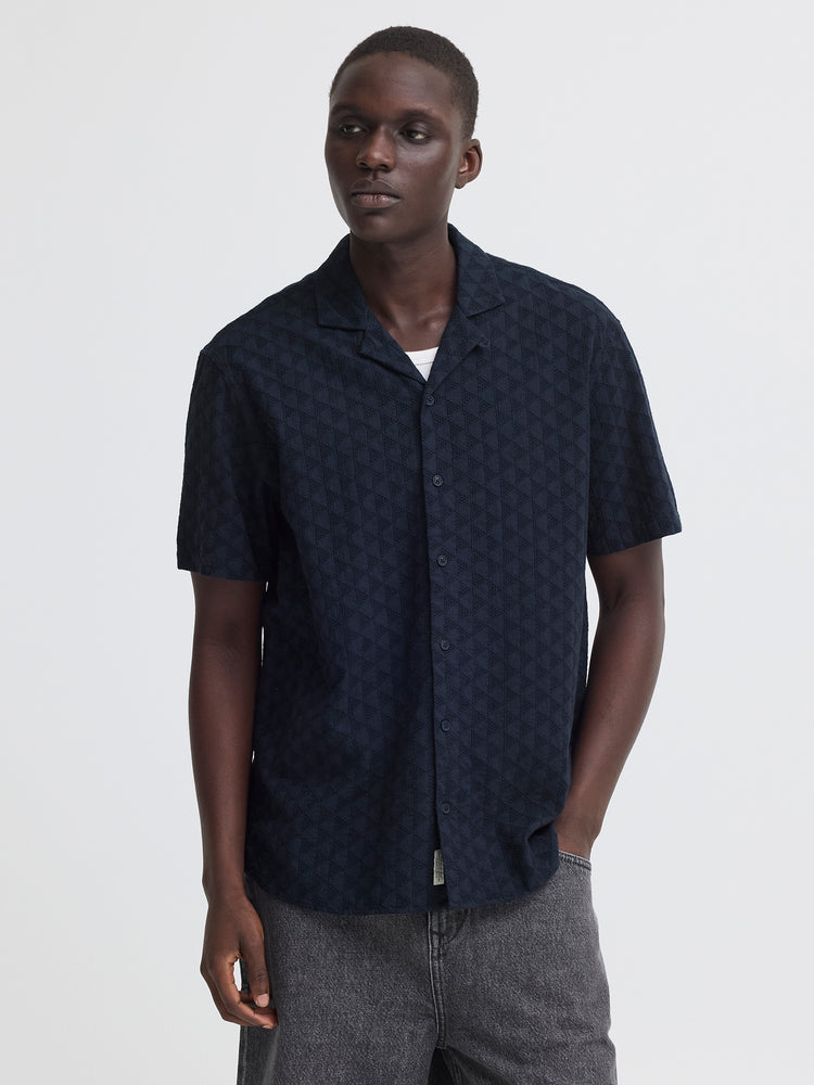 Ανδρικό πουκάμισο διάτρητο BHAULIA SHIRT 20720572 | 20720572