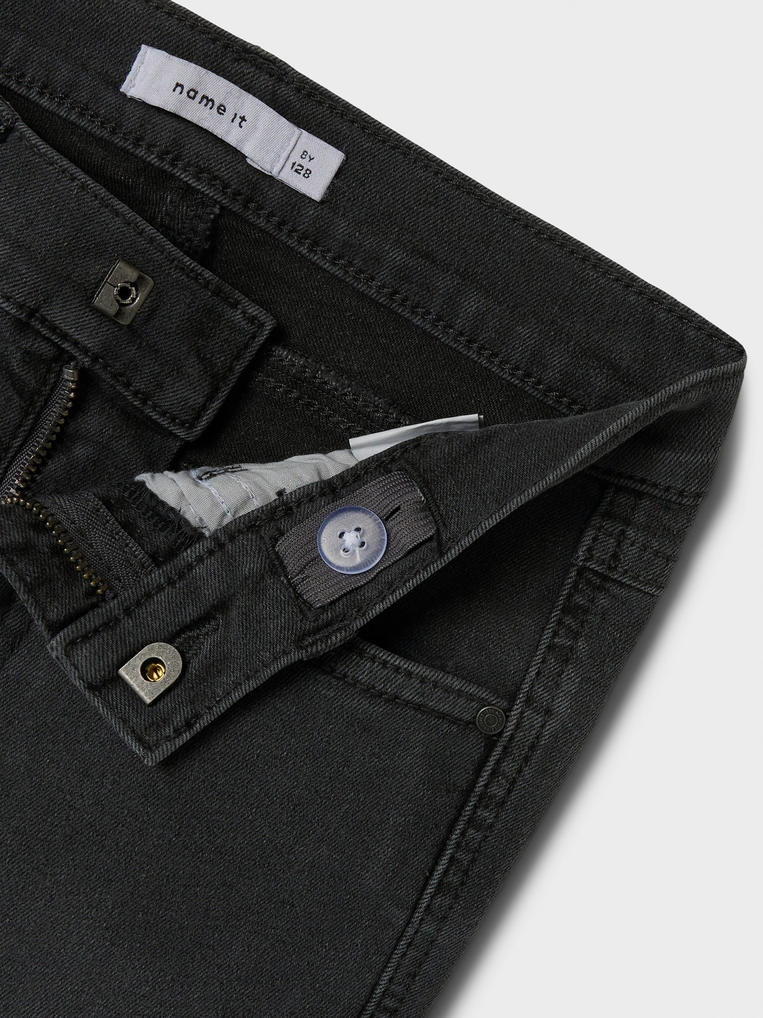 Εφηβικό παντελόνι τζιν dark blue NKFPOLLY BOOTCUT JEANS 8808-DT 13244344 | 13244344