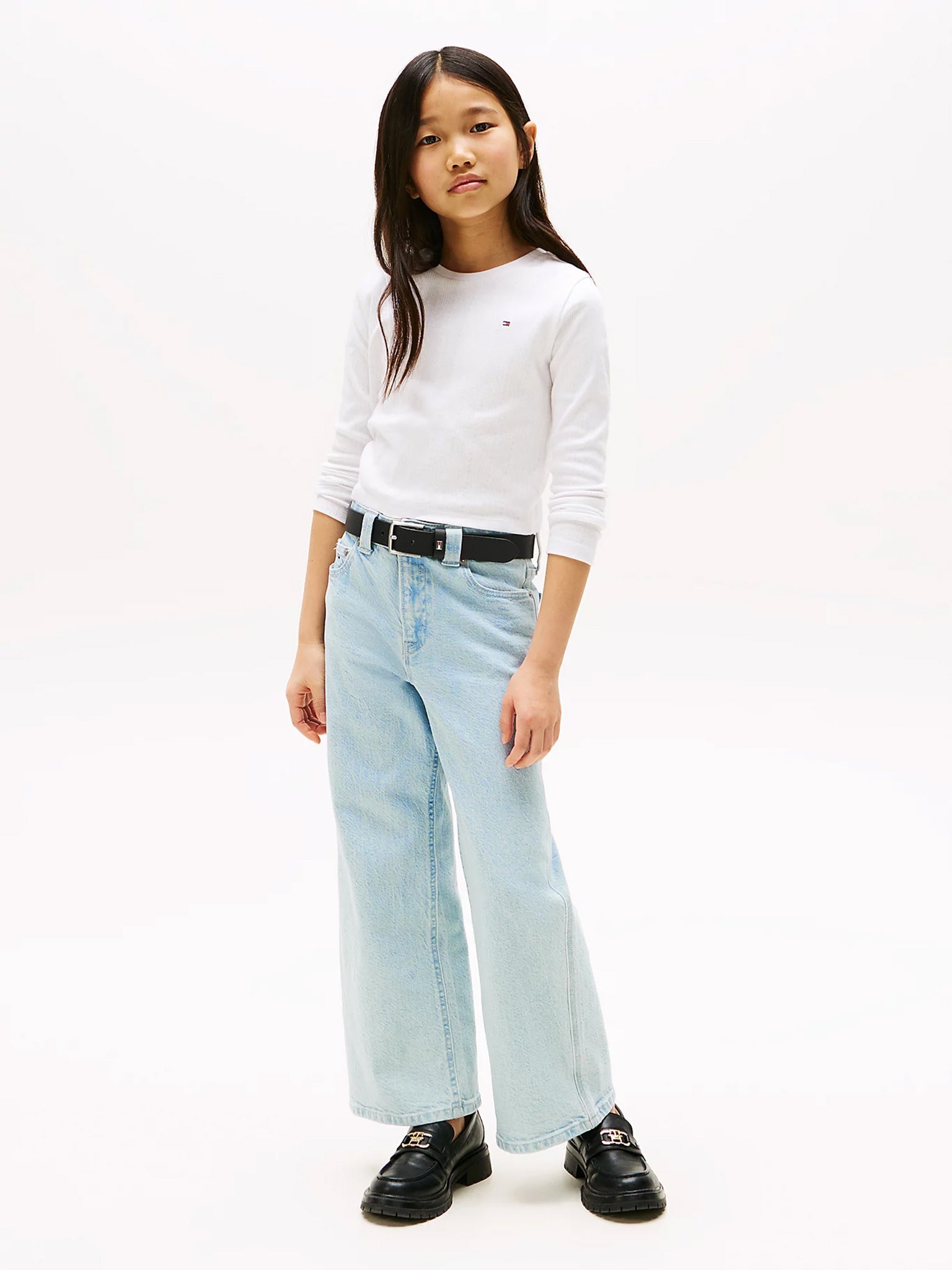 Παιδική μπλούζα ριπ POINTELLE TOP LS KG0KG08631YBR | KG0KG08631YBR