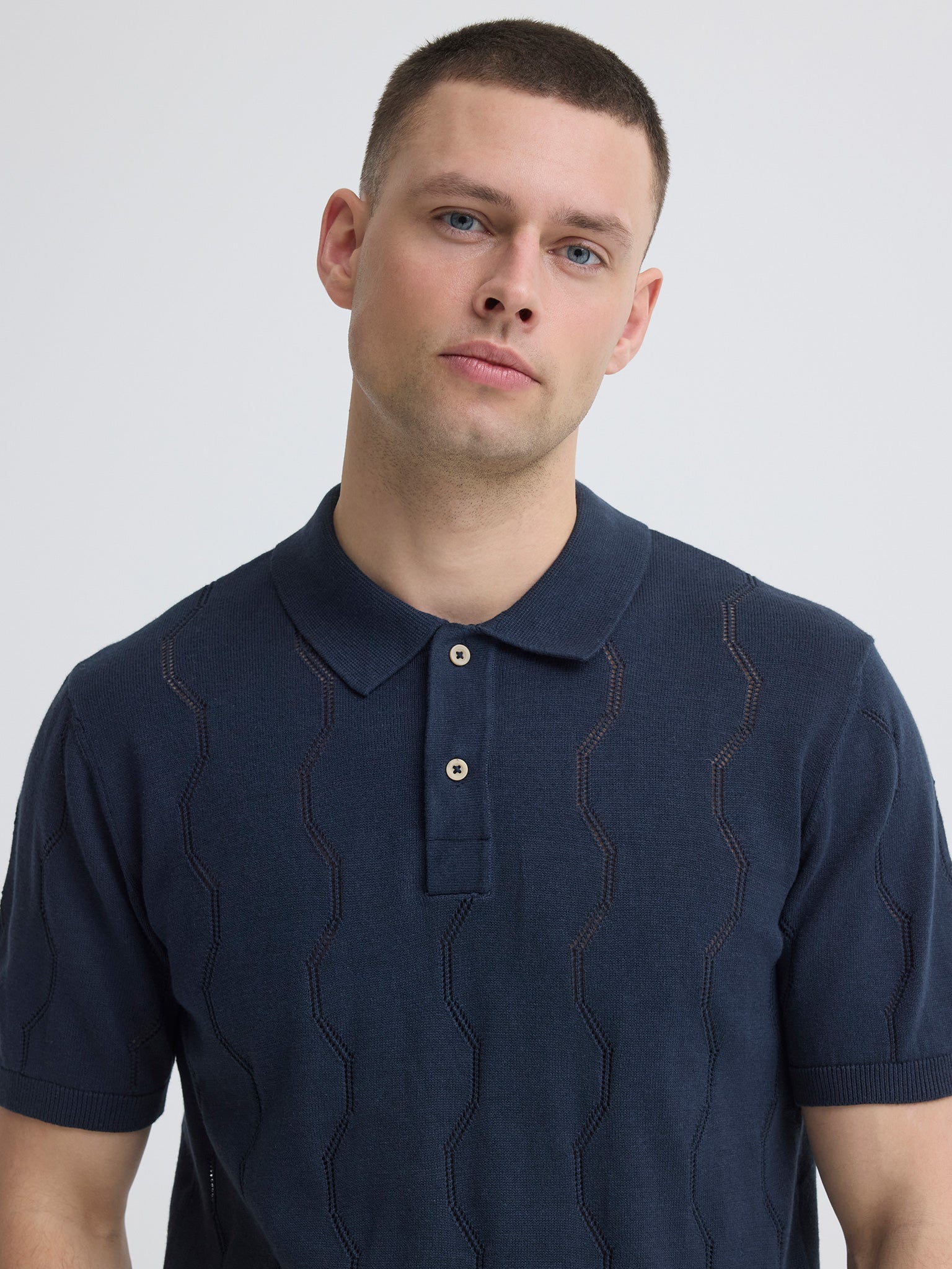 Ανδρικό polo πλεκτό BHDURAN KNIT POLO 20720742 | 20720742