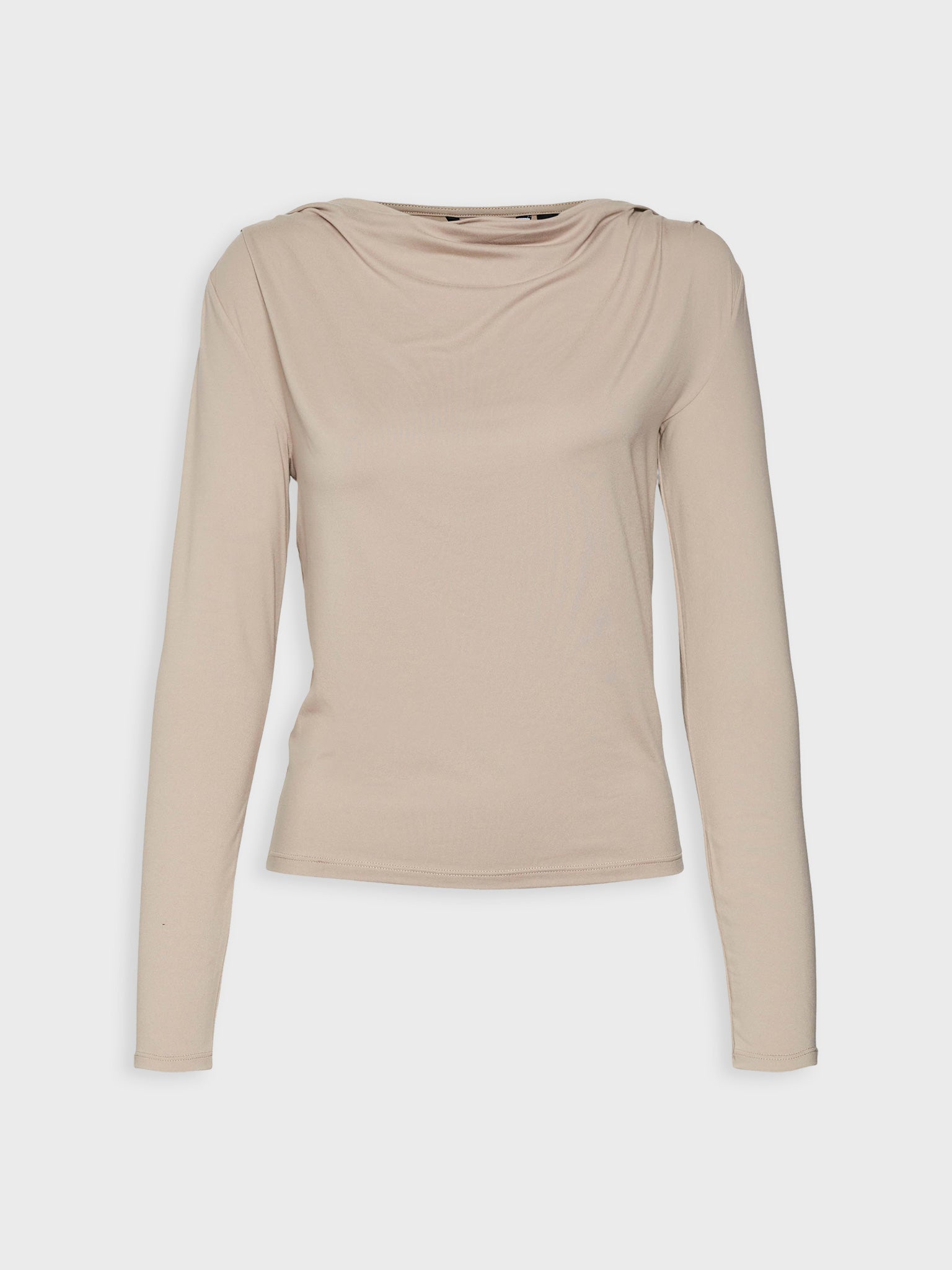 Γυναικεία μπλούζα VMCAROL LS SHORT WATERFALL TOP JRS 10300935 | 10300935