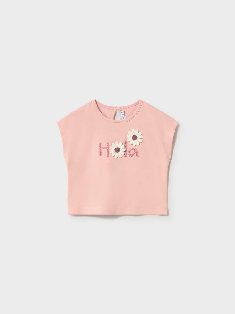 Βρεφική μπλούζα με κέντημα | 26-01084-027