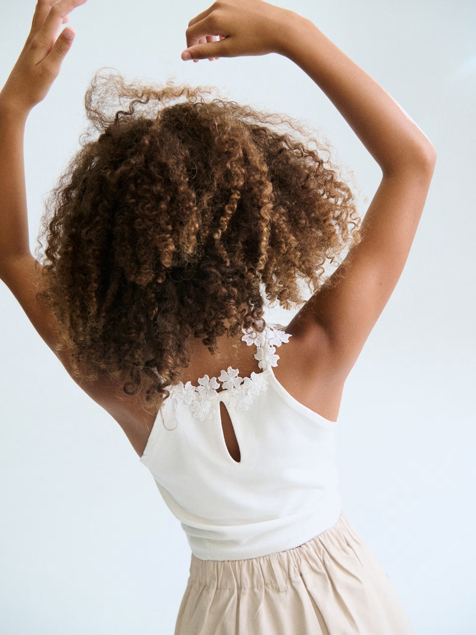 Εφηβική μπλούζα crop | 26-06015-019