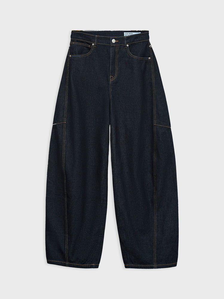 Γυναικείο παντελόνι τζιν VMKAITLIN HR WIDE BARREL JEANS 10340589 | 10340589