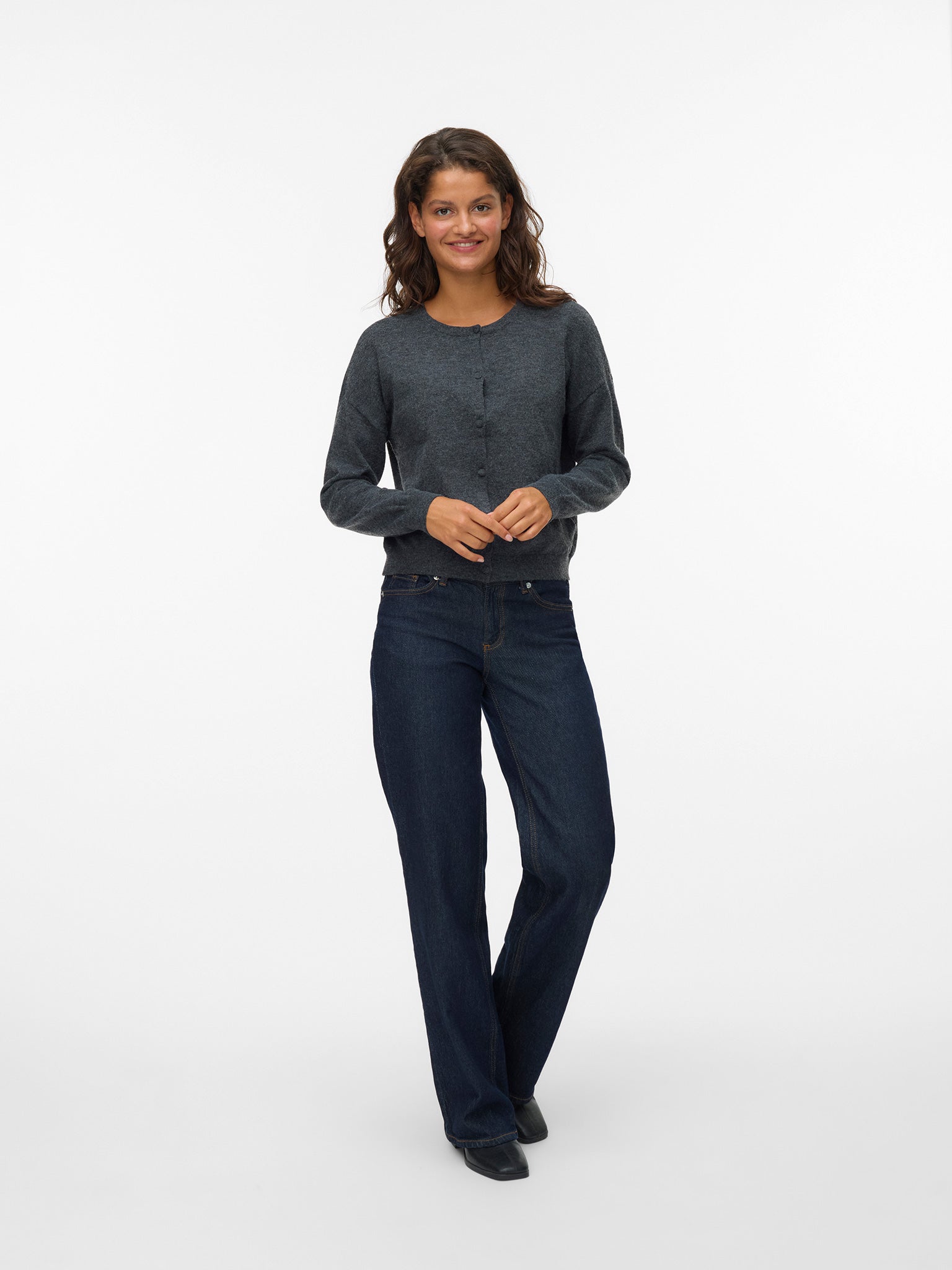 Γυναικεία ζακέτα πλεκτή VMMARINA LS O-NECK CARDIGAN 10331831 | 10331831
