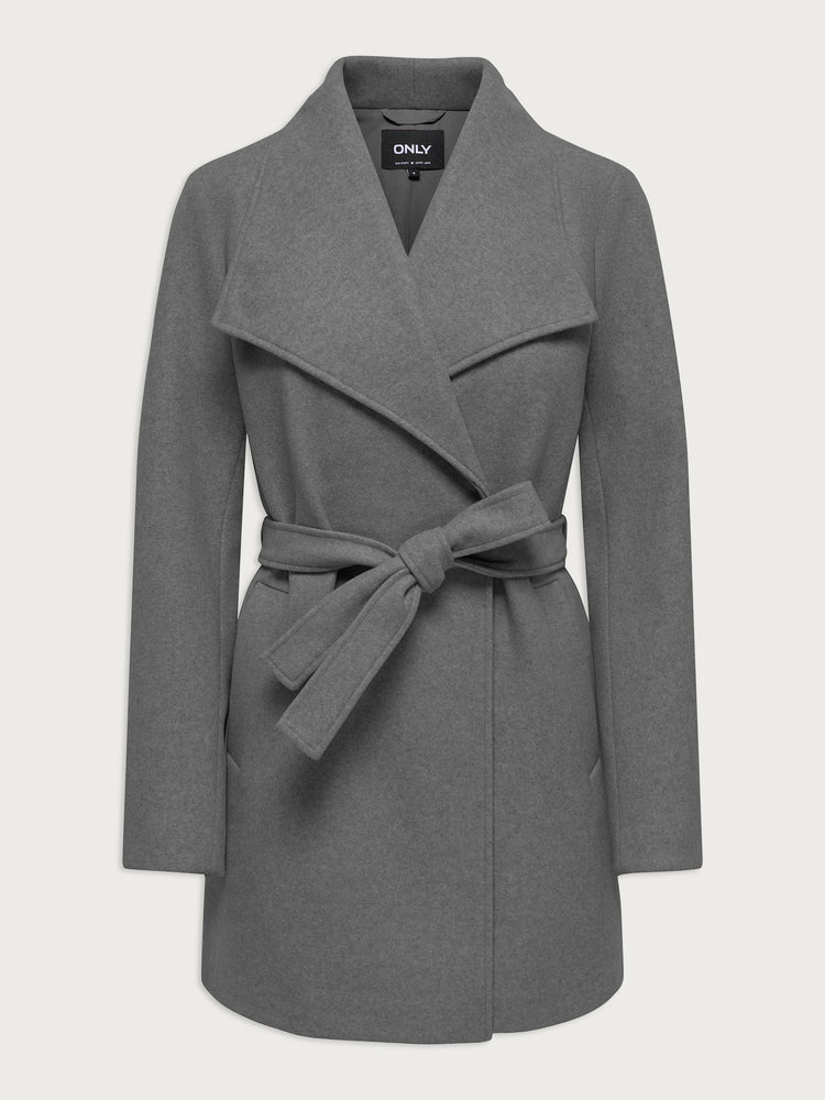 Γυναικείο παλτό ONLTRISH WRAP COAT BF OTW 15382200 | 15382200