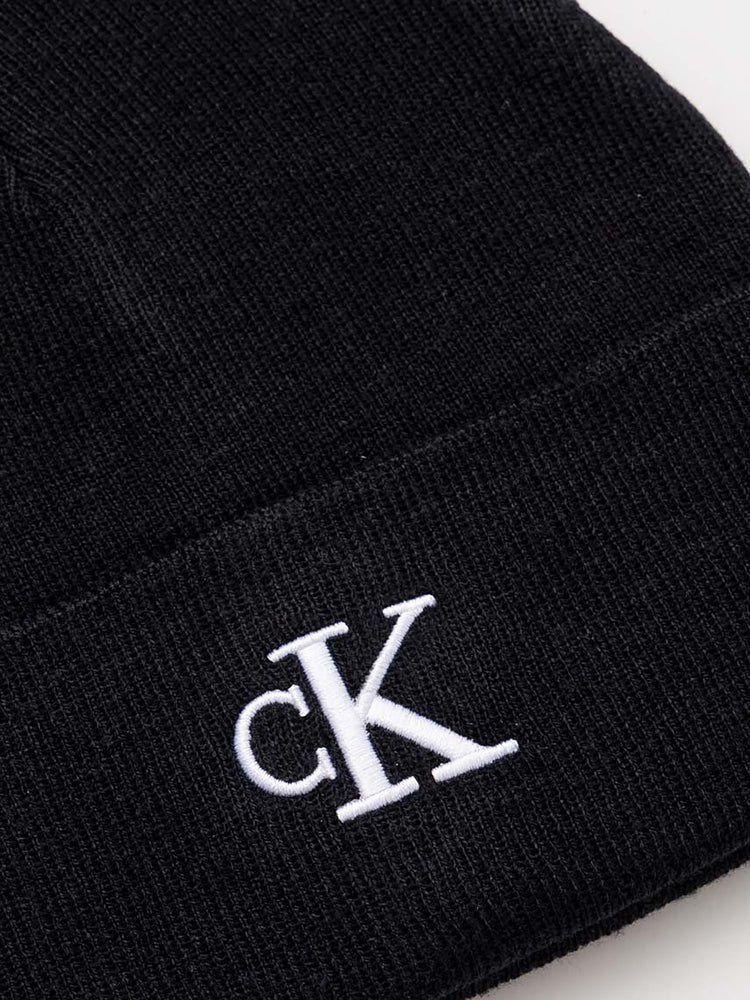 Γυναικείος σκούφος πλεκτός MONOGRAM EMBRO BEANIE K50K512145BEH | K50K512145BEH