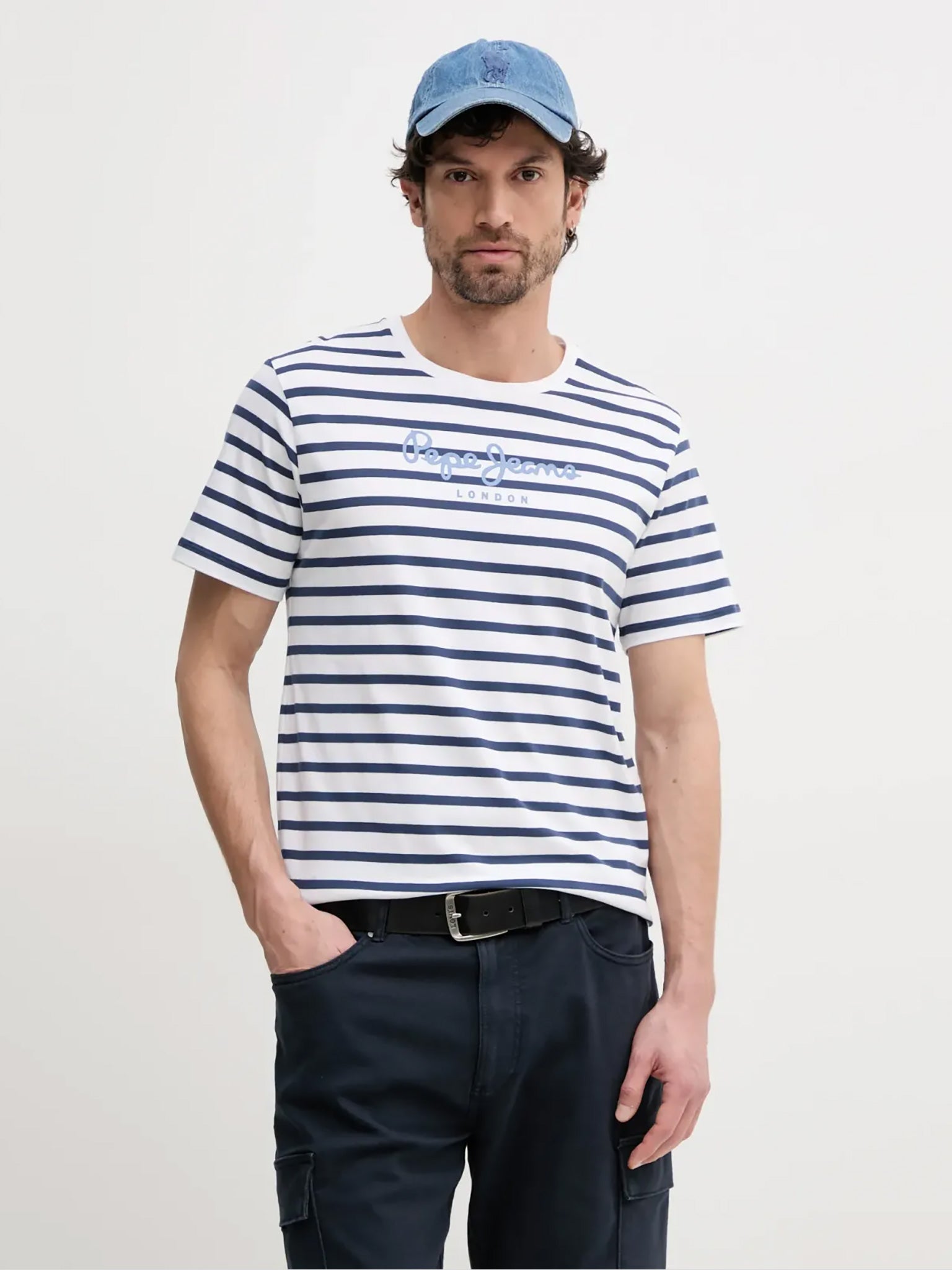 Ανδρικό t-shirt ριγέ PM509407800 | PM509407800