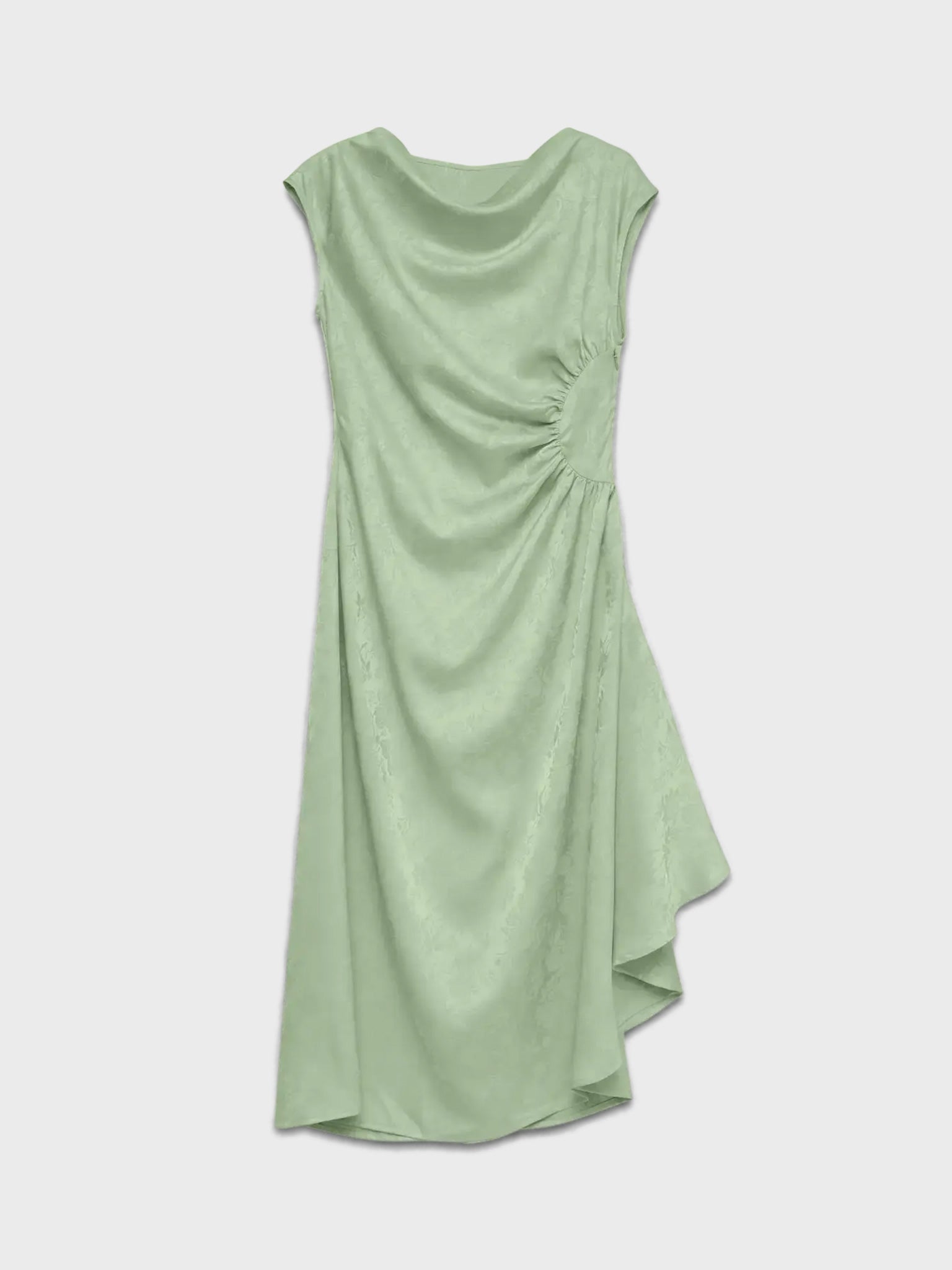 Γυναικείο φόρεμα σατέν VMWINNIE SL ROUCHED DRESS 10356492 | 10356492