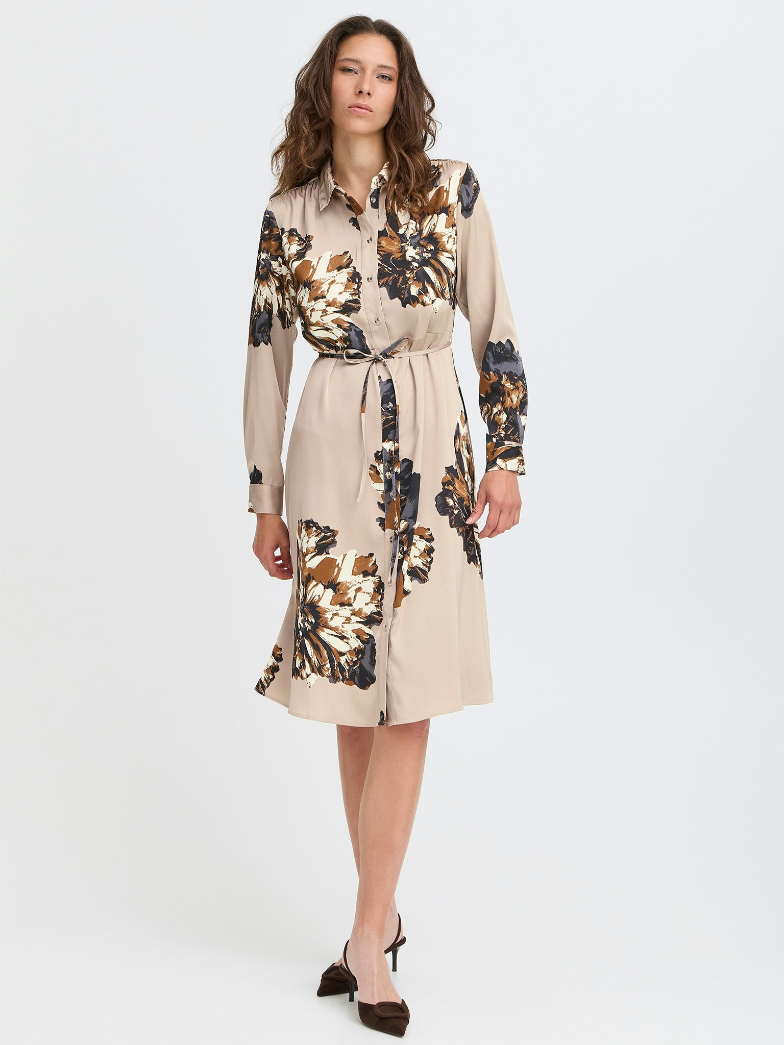 Γυναικείο φόρεμα φλοράλ BYJANNIKE SHIRT DRESS 20818137 | 20818137