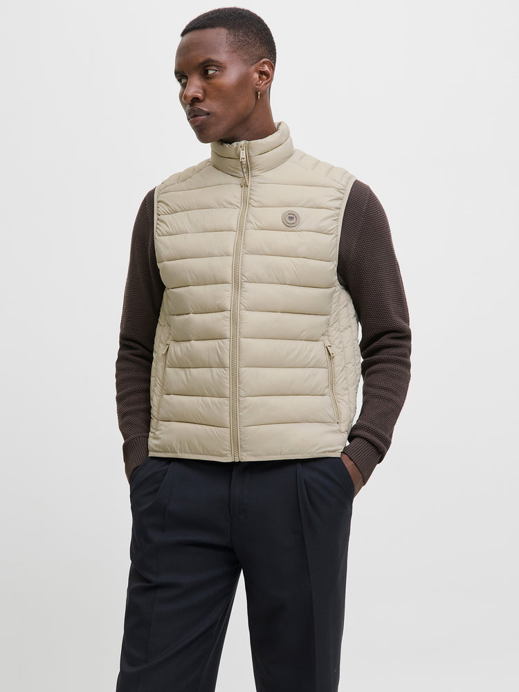 Ανδρικό γιλέκο puffer JJEBRADLEY LIGHT BODYWARMER COLLAR 12280973 | 12280973