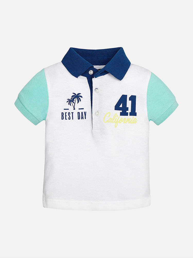 Βρεφική μπλούζα polo | 01139-036
