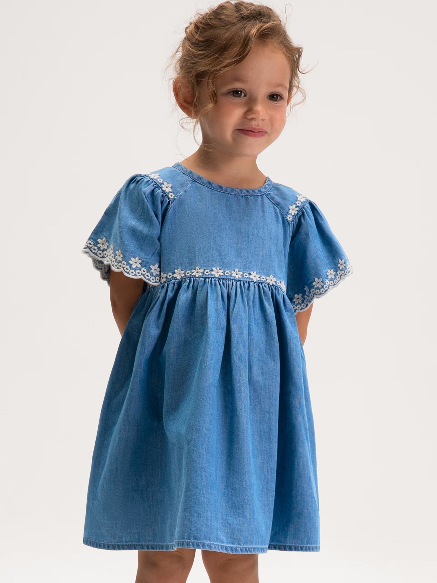 Παιδικό φόρεμα κεντητό | 26-03927-082