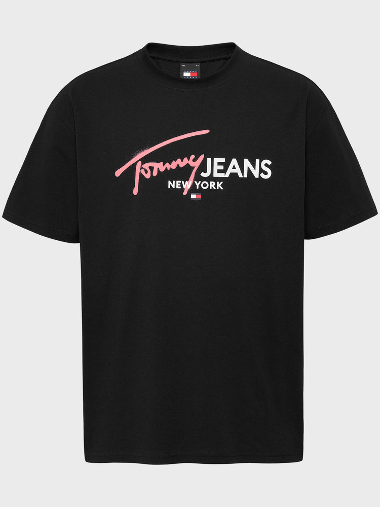 Ανδρικό t-shirt TJM REG SPRAY POP COLOR TEE EXT DM0DM18572BDS | DM0DM18572BDS