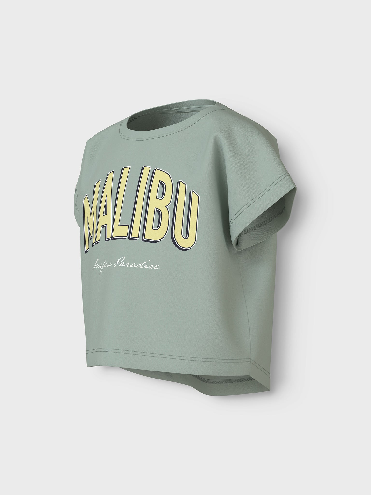 Εφηβική μπλούζα crop Malibu NKFVILMA CAPSL CROP TOP F1 NOOS 13215793 | 13215793