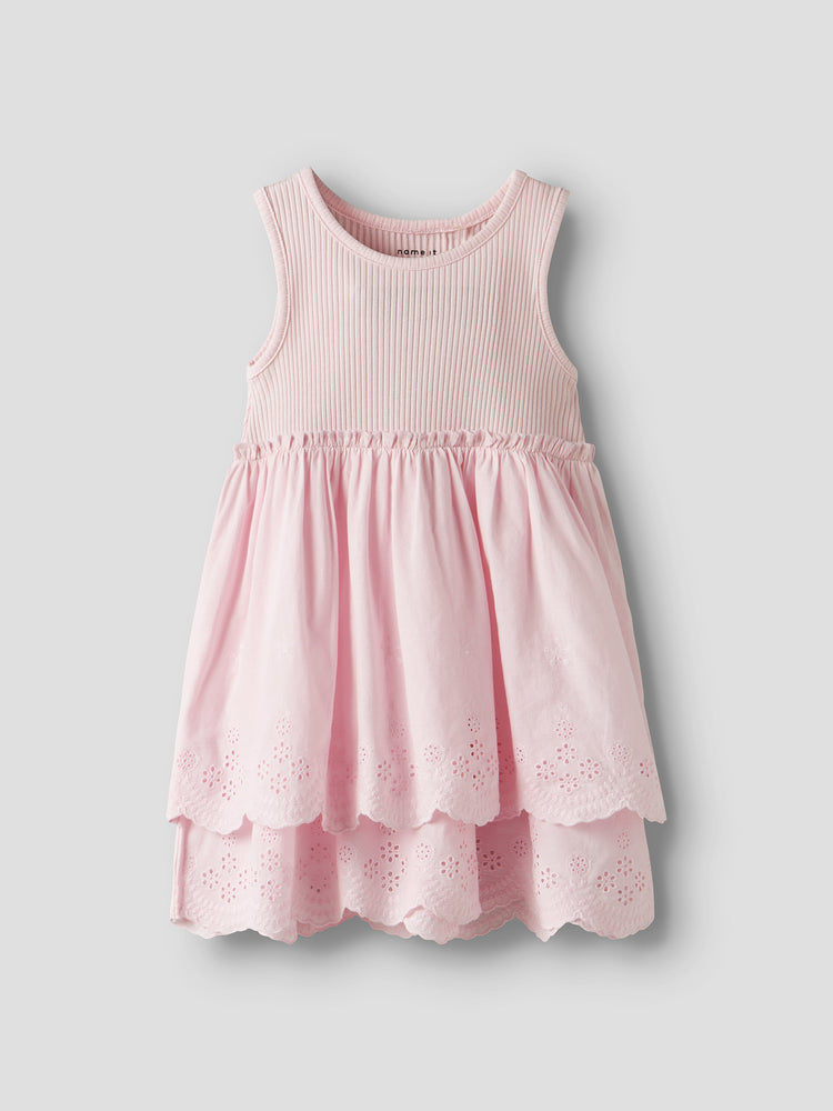 Παιδικό φόρεμα κιπούρ λεπτομέρεια NMFHALINA SL DRESS 13243174 | 13243174