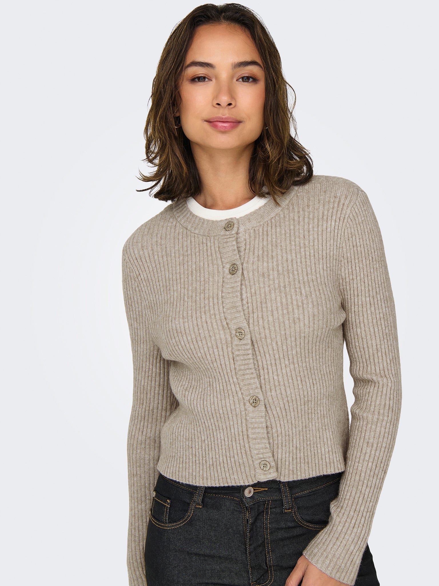 Γυναικεία ζακέτα πλεκτή ONLKATIA LIFE LS BUTTON CARDI KNT NOOS 15311840 | 15311840