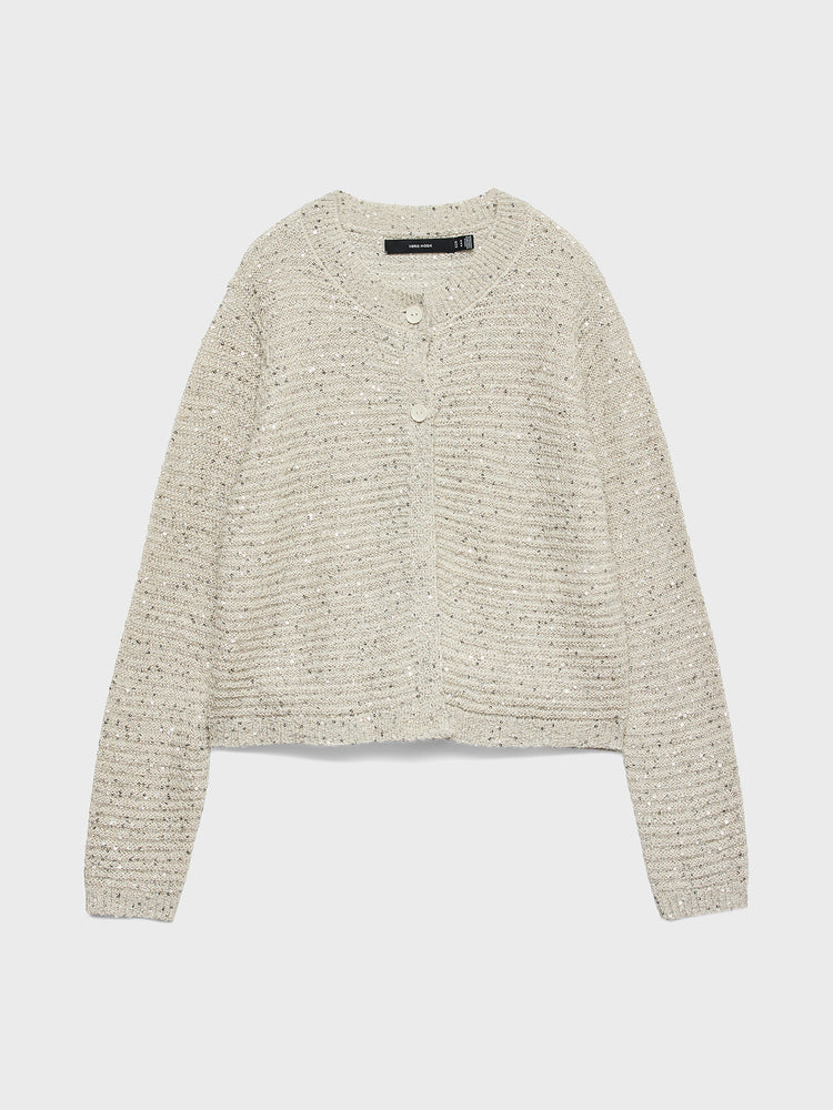 Γυναικεία ζακέτα πλεκτή VMLEILANI STITCH LS O-NECK CARDIGAN 10336576 | 10336576