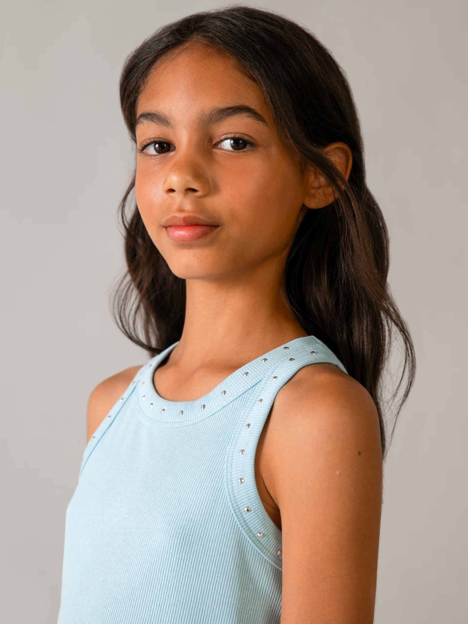 Εφηβική μπλούζα με στρας | 26-06013-023