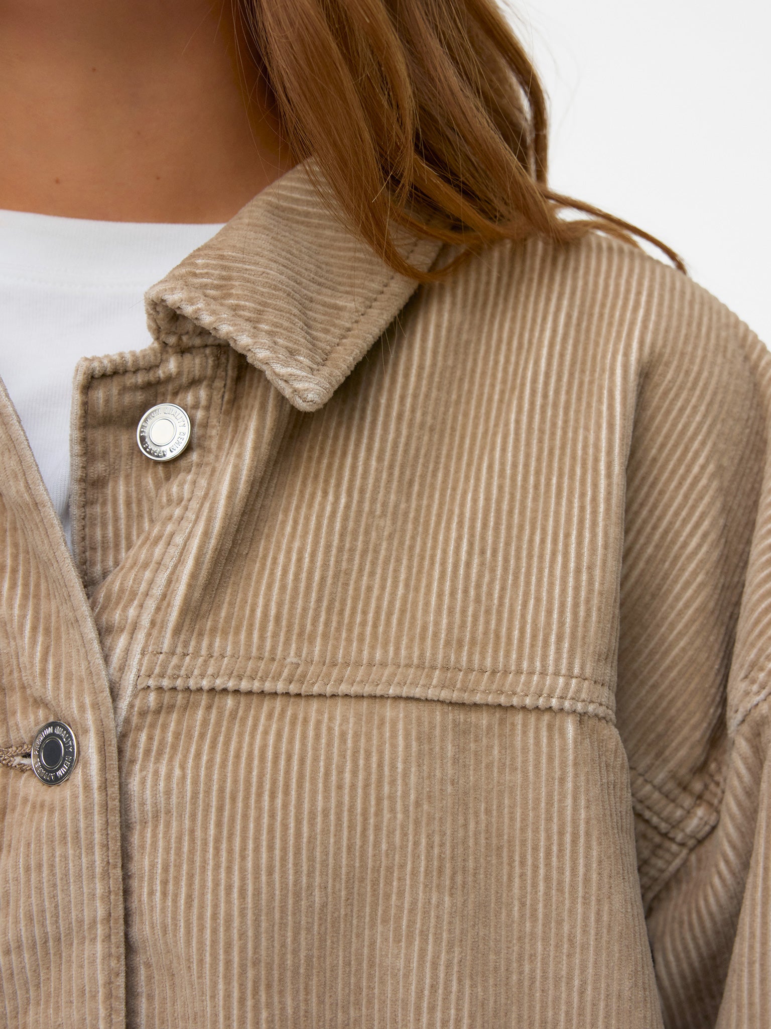 Γυναικείο τζάκετ κοτλέ VMJAMIE LS CORDUROY SHACKET MIX NOOS 10337350 | 10337350